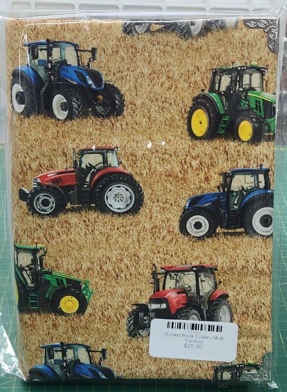 Plunket Book Cover - Multi Tractors