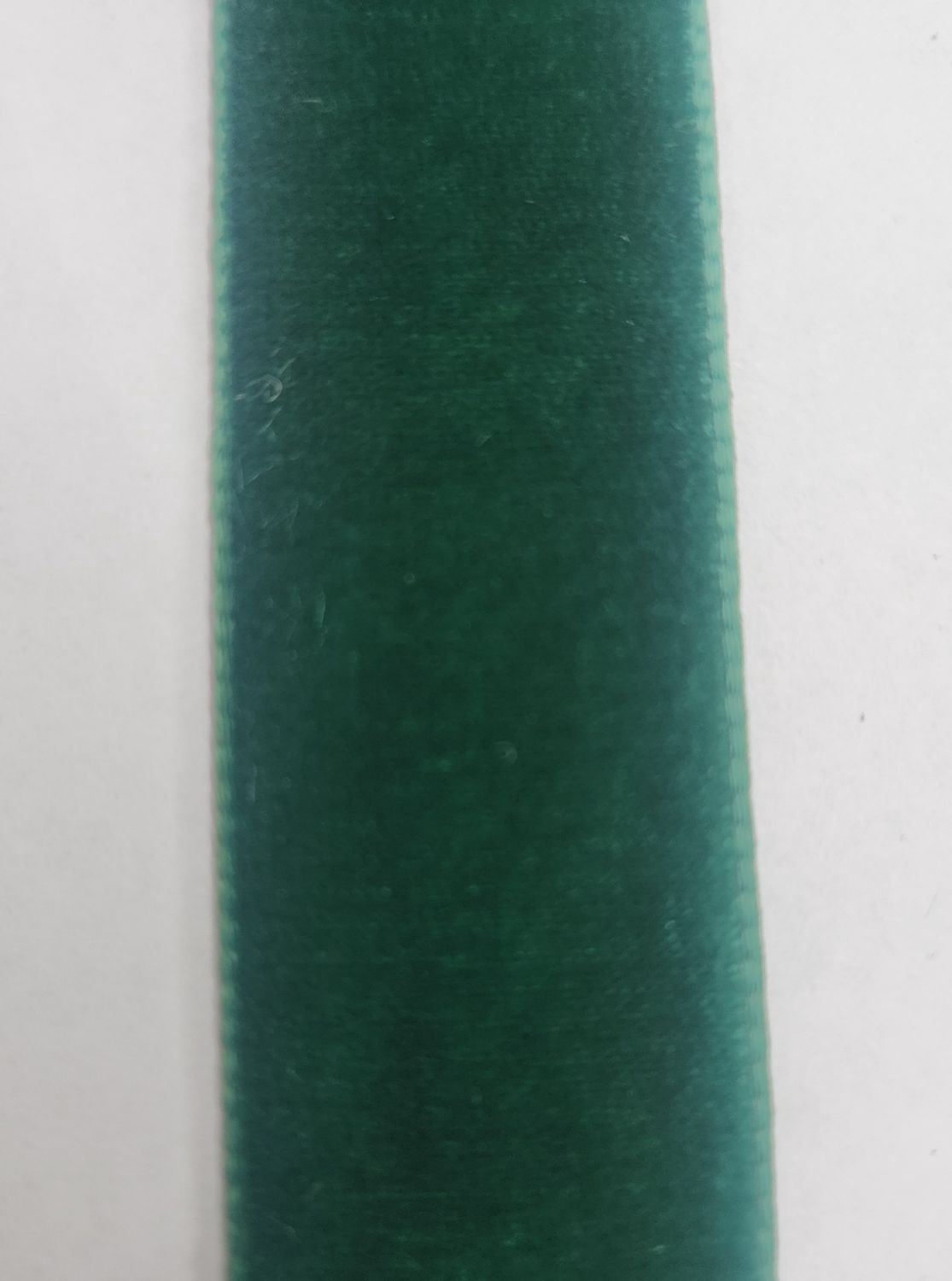 Green Velvet Ribbon 22mm Width, Price per metre