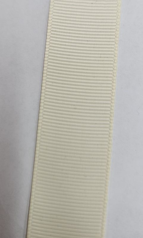 Antique White Grosgrain Ribbon 22mm Width, Price per metre