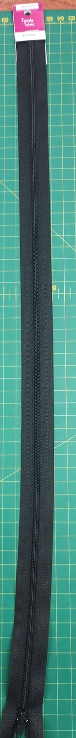 Dress Zip 55cm Black