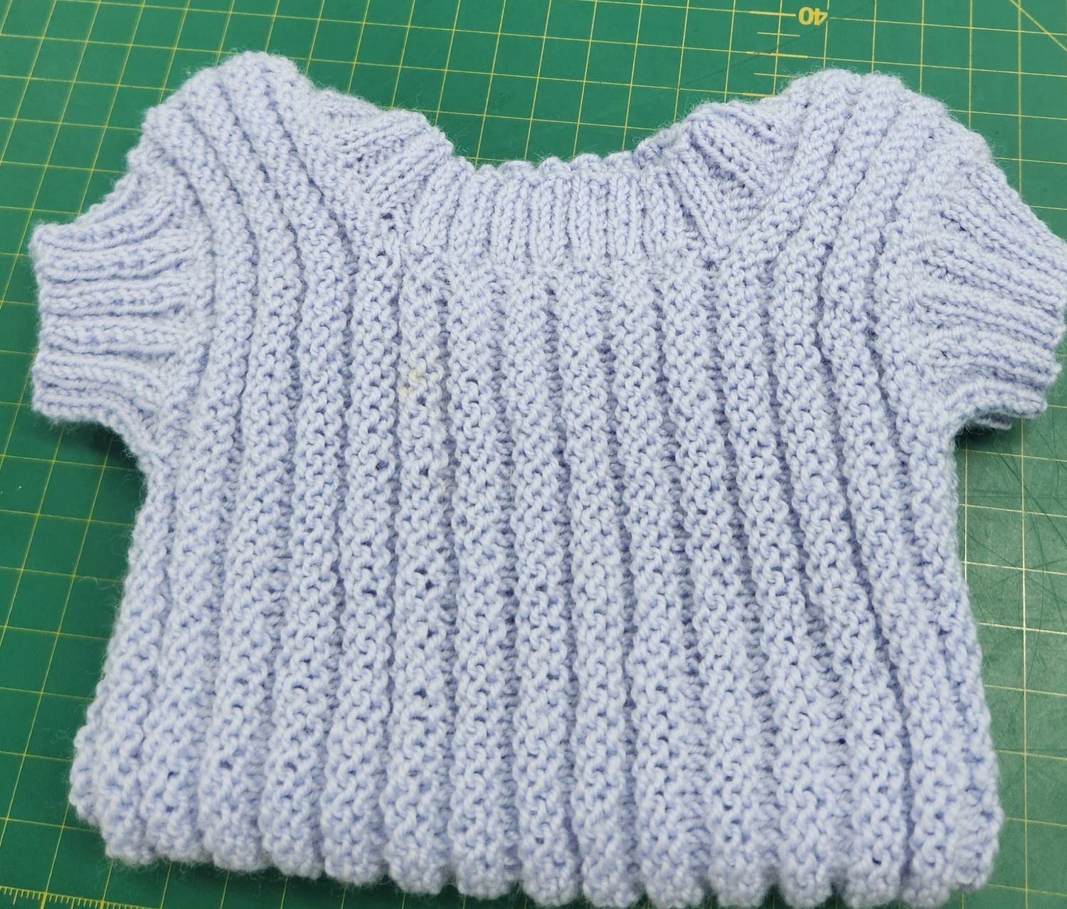 Baby Singlet 100% Baby Merino 0-3Months Size - Colour Lilac