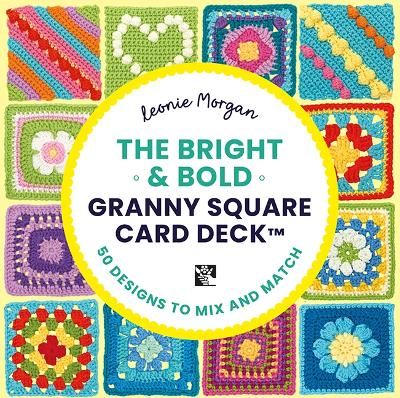 The Bright &amp; Bold Granny Square Card Deck 50 Designs