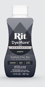 Rit Synthetic Liquid Dye Colour Black/Graphite