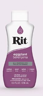 Rit All Purpose Liquid Dye - Colour Eggplant