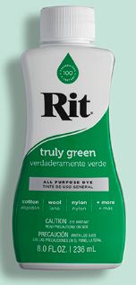 Rit All Purpose Liquid Dye - Colour Truely Green