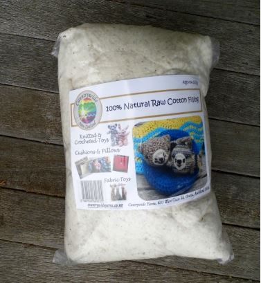 Raw Cotton Filling Bag of 500g