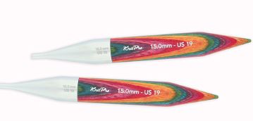 KnitPro Symfonie 2.0 15mm Interchangeable Circular Needles 13cm Long