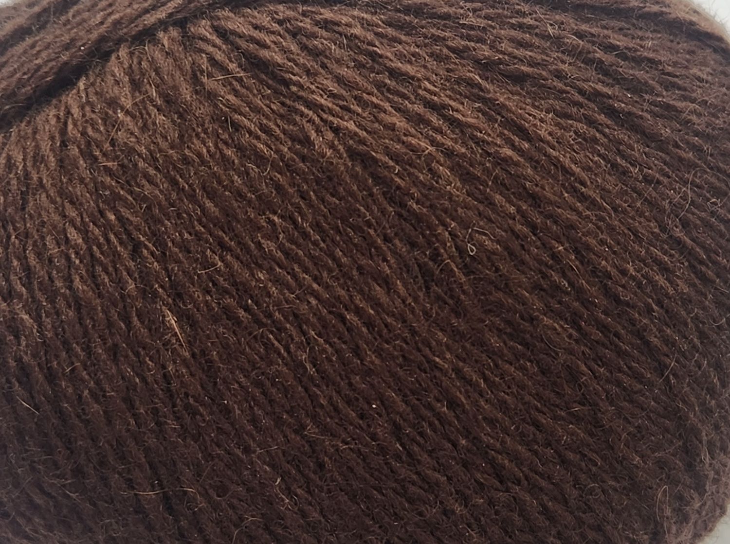 Purrino 8ply 20% NZ Brushtail Possum 80% Fine Merino Col 23 Chocolate
