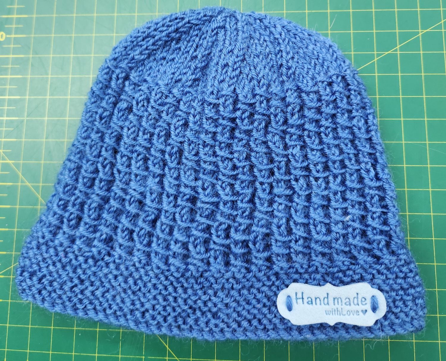 Blue 3 month Size Approx Merino Wool Hat