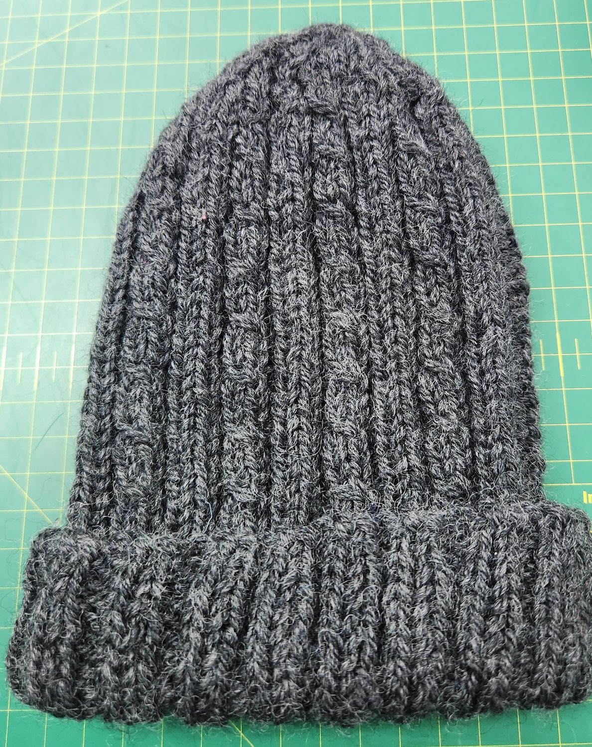 Charcoal 2-3 Yr Old Approx Wool Hat
