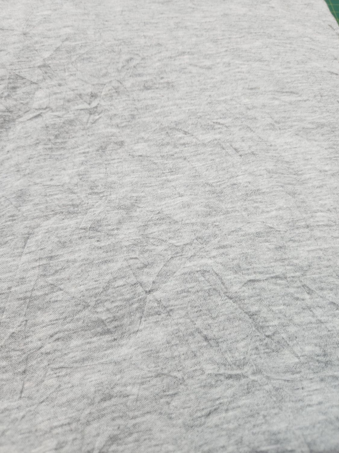 Light Grey Crinkle Cotton Knit Width 160cm Length 2mtrs