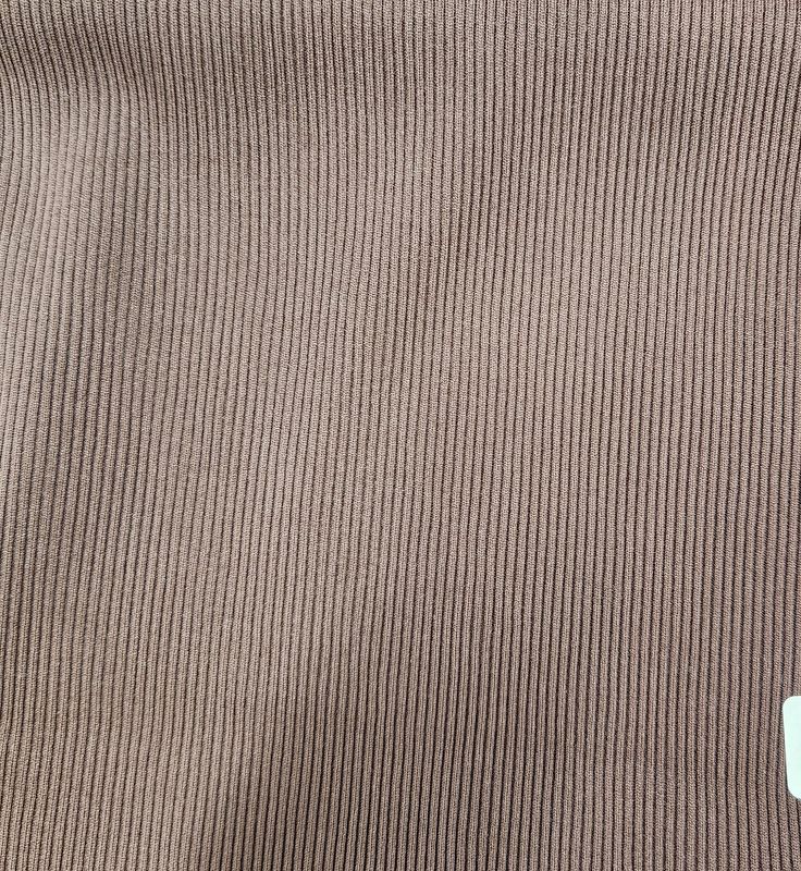 Chocolate Brown Ribbing