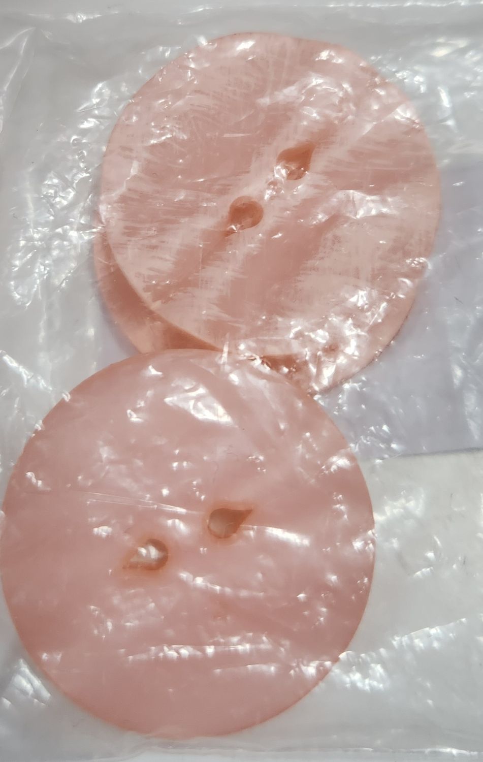 Pink Large Buttons 4 x in a Pack