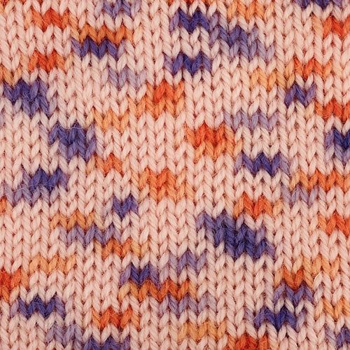 Woolly Jack &amp; Jill 8ply 50g 100m, 100% Pure Wool Colour Peach Purple