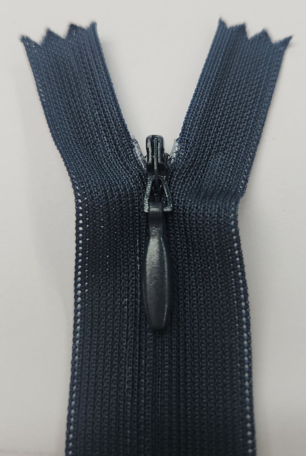 Invisible Zip 30-35cm Navy