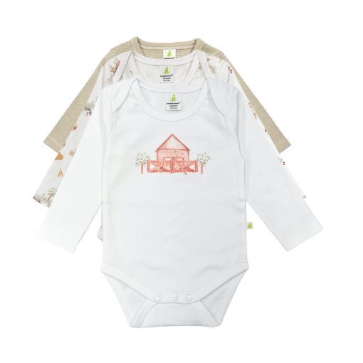 3 Piece Bodysuit Farm Set - 0-3 Months Size