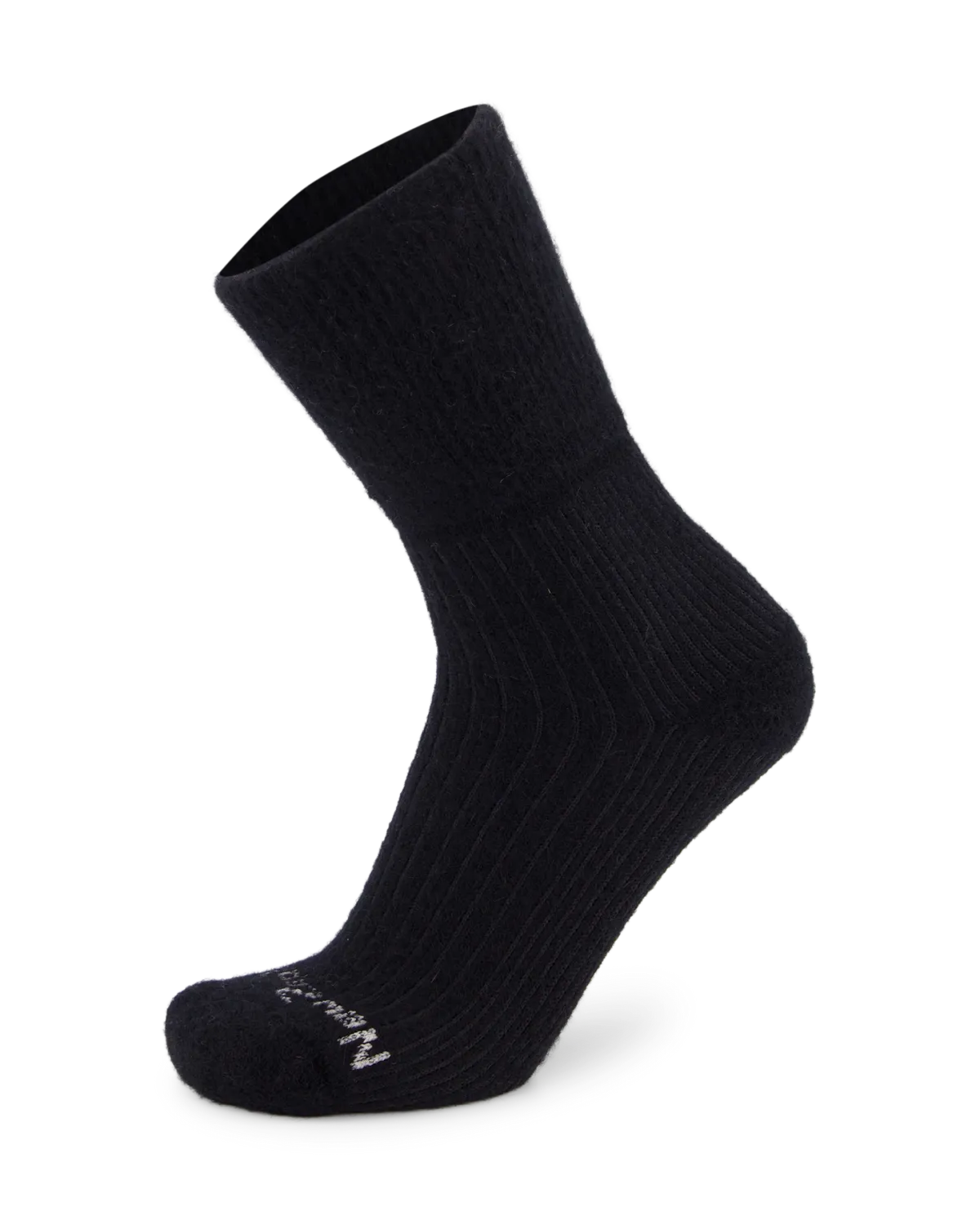 NZ Merino Possum Comfort Top Sock - Womens Size 4-9 Black
