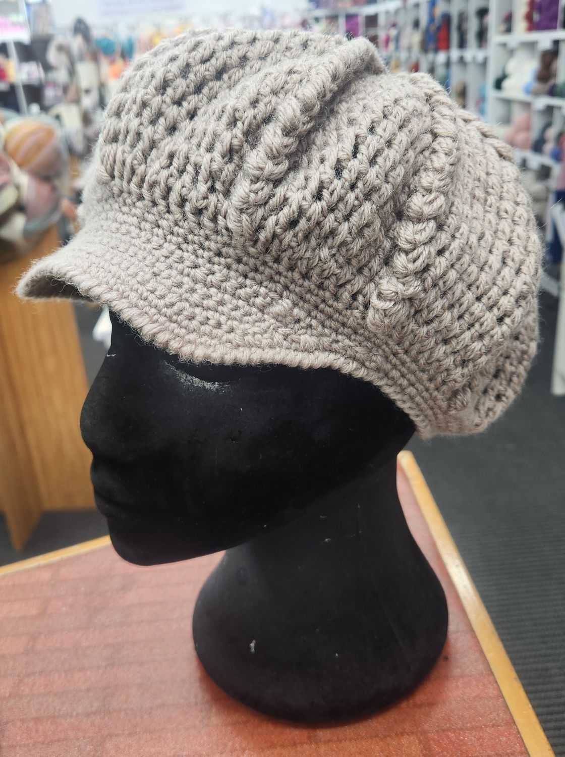 Crochet Cap Tan ET102