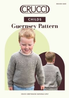 Crucci Child Guernsey Pattern 4ply - 2605