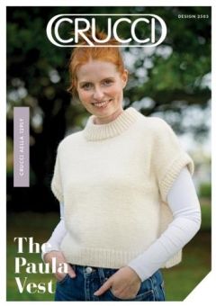Crucci The Paula Vest Pattern - 12ply Aella - Pattern 2503