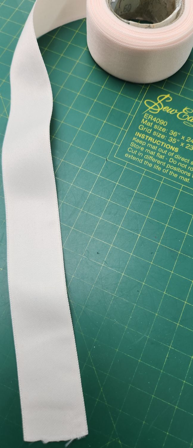 Peach SINGLE Sided Satin Ribbon 25mm Wide, Priced Per Metre