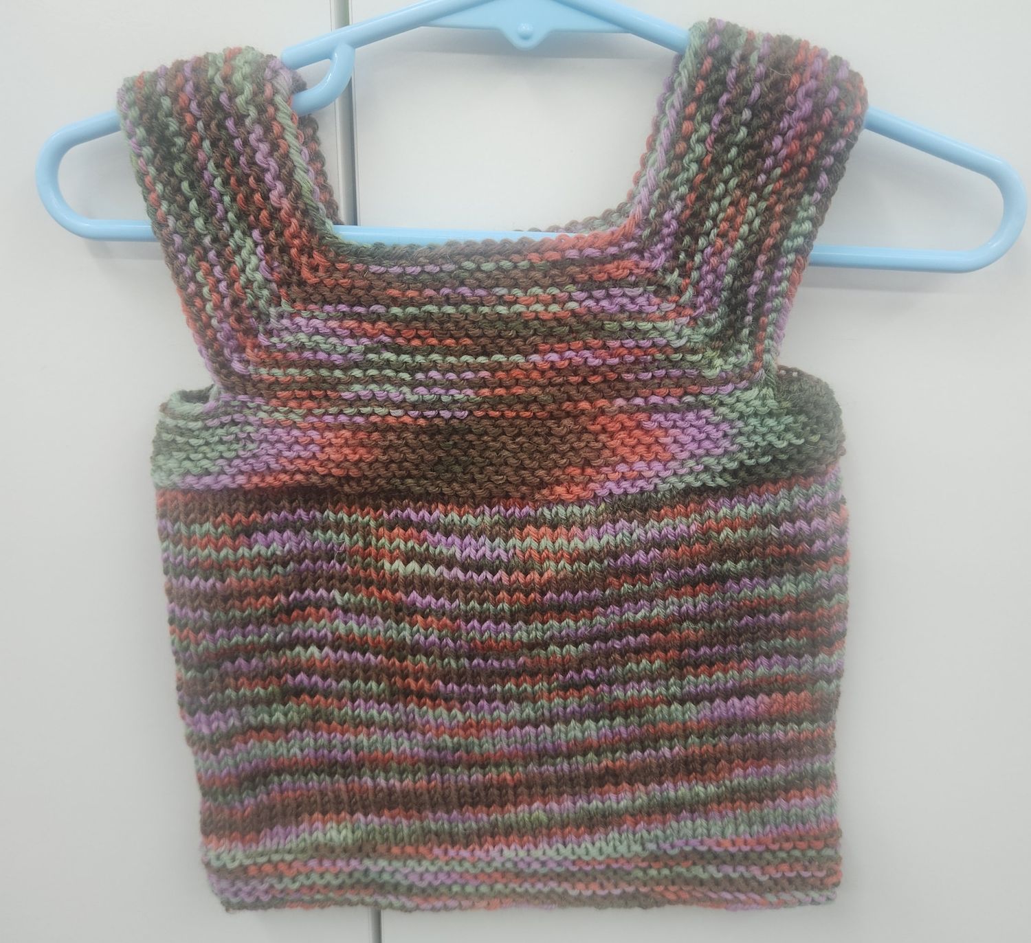 Milo Vest 12 Month Size - Wool - Multi Colour