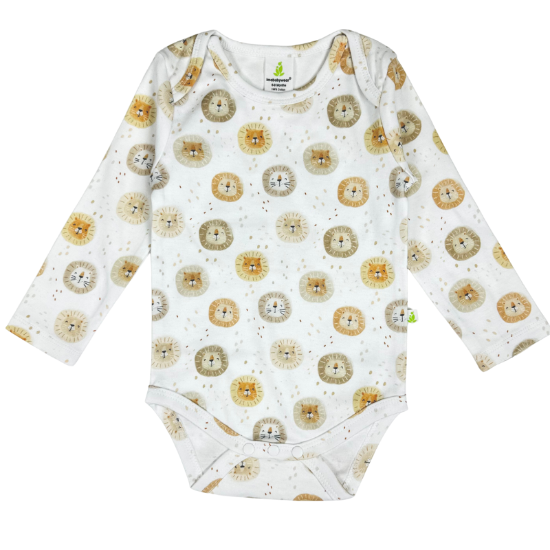 Little Lions Long Sleeve Bodysuit