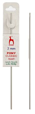 Pony Crochet Hook Aluminum 2.25mm 15cm Long
