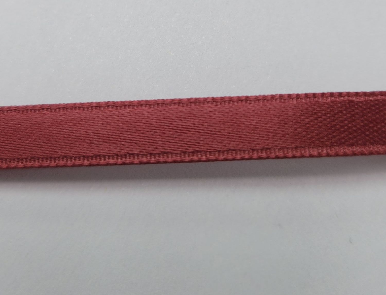 Alt Rosa Double Faced Satin Ribbon 6mm Width, Price per metre
