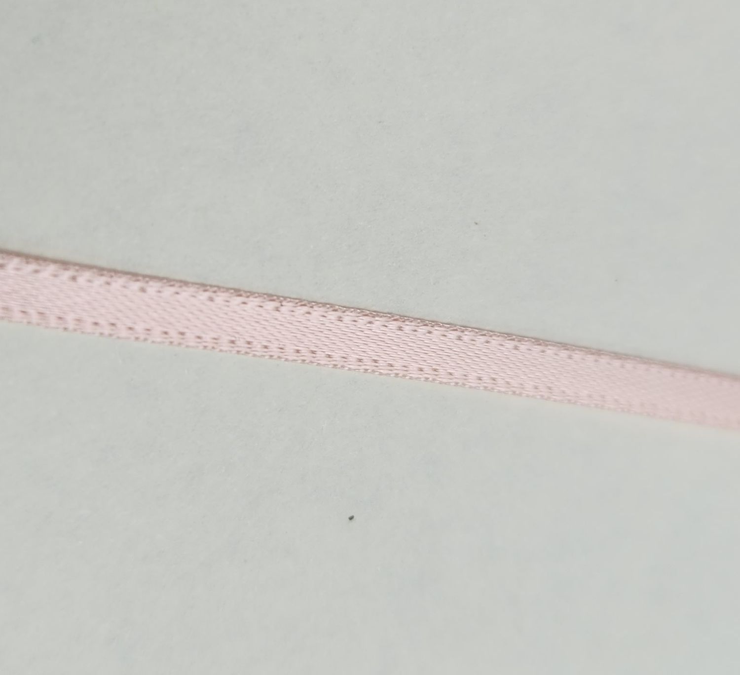 Peachy Double Faced Satin Ribbon 3mm Width, Price per metre