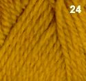 Aran Knit 10Ply Colour 24 Mustard