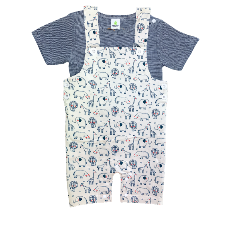 Safari Parade Overalls with Top