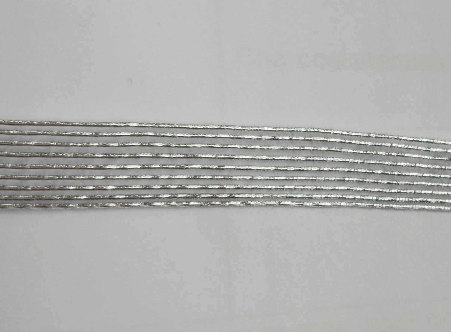 Silver Mesh Ribbon 10mm Width, Price Per Metre
