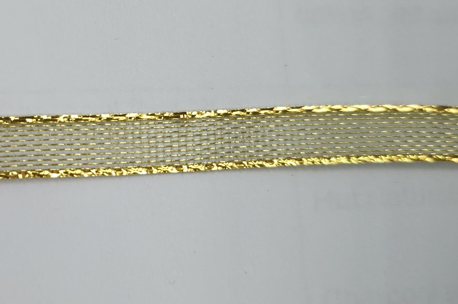Gold Mesh Ribbon 7mm Width, Price per metre