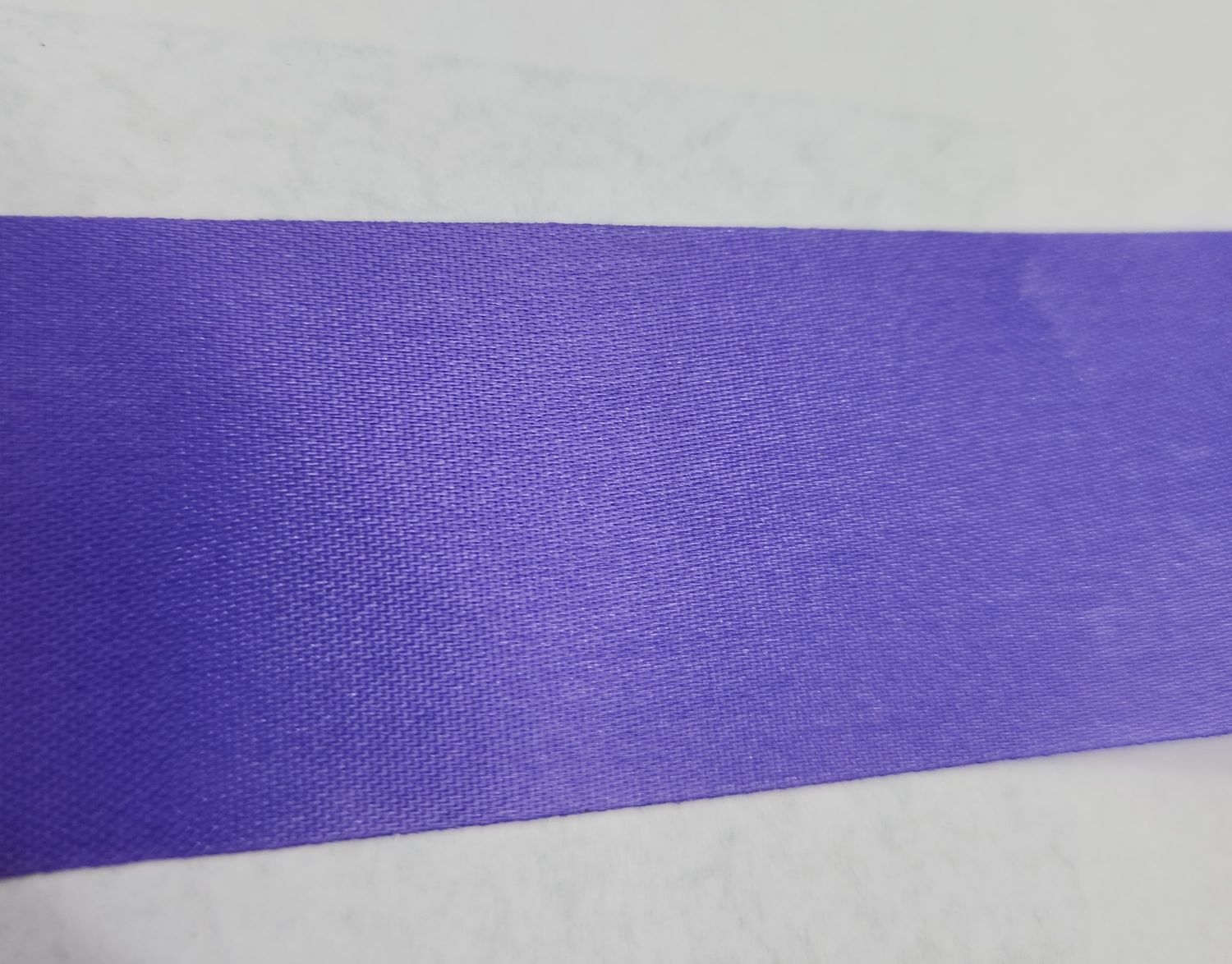 Purple Single Sided Satin Ribbon 38mm Width, Price per metre