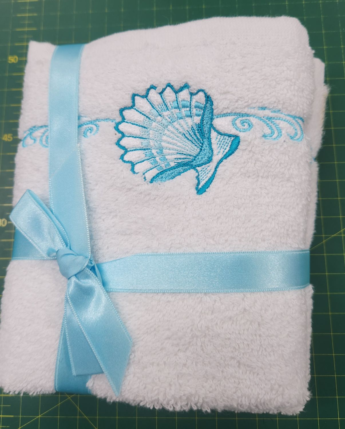 3 Pack of Facecloths - Hand Embroidered