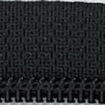 Open Ended Zip 55cm Black