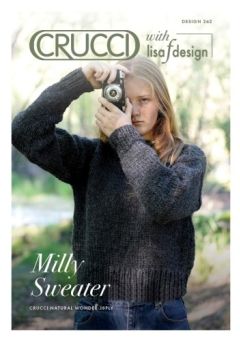 Natural Wonders Milly Sweater Pattern 262 Size S to XL
