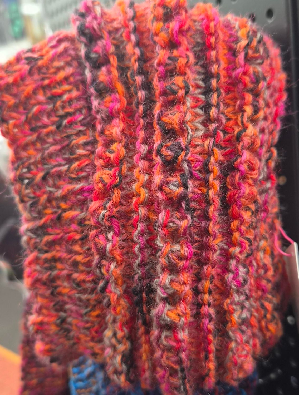 Messy Bun Beanie - Wool Blend