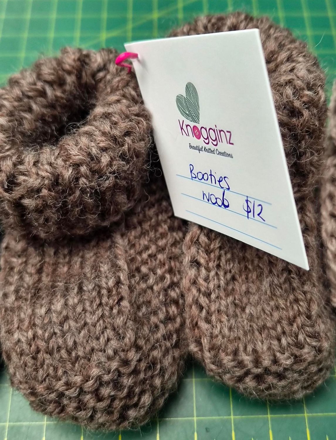 Baby Bootees - Wool Naturals