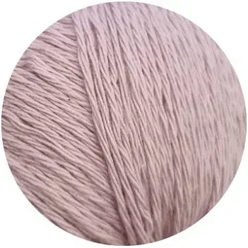 Organic Cotton &amp; Cashmere 4ply 50g Colour CC06 Lilac