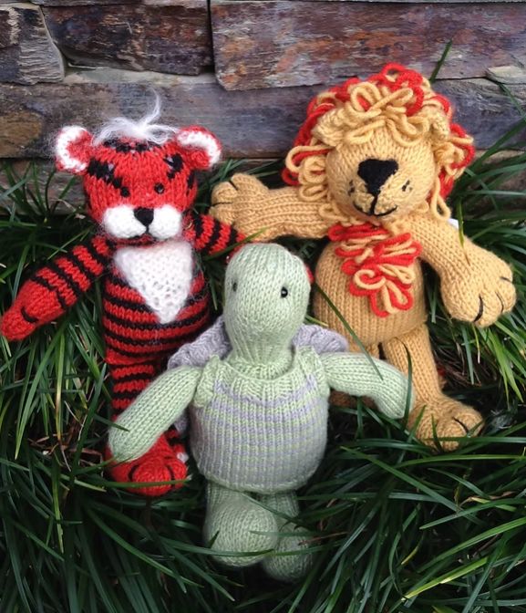Jungle Buddies Knitting Pattern
