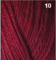 Countrywide Opals 8ply DK 50g Acrylic Colour 10 Burgundy