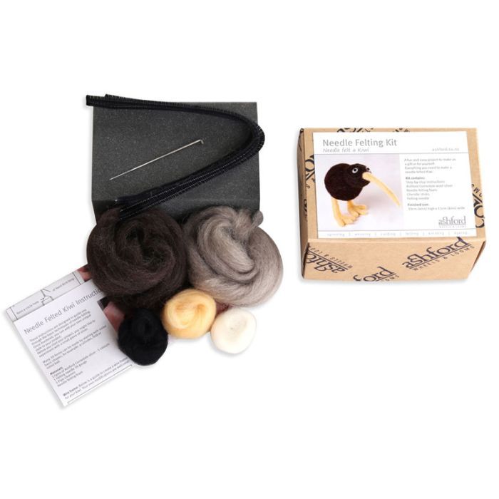 Ashford Needle Felting Kit - Kiwi