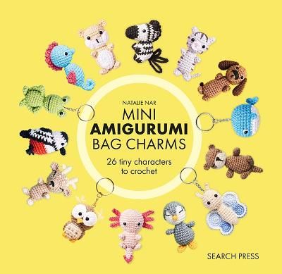 Mini Amigurumi Bag Charms Book