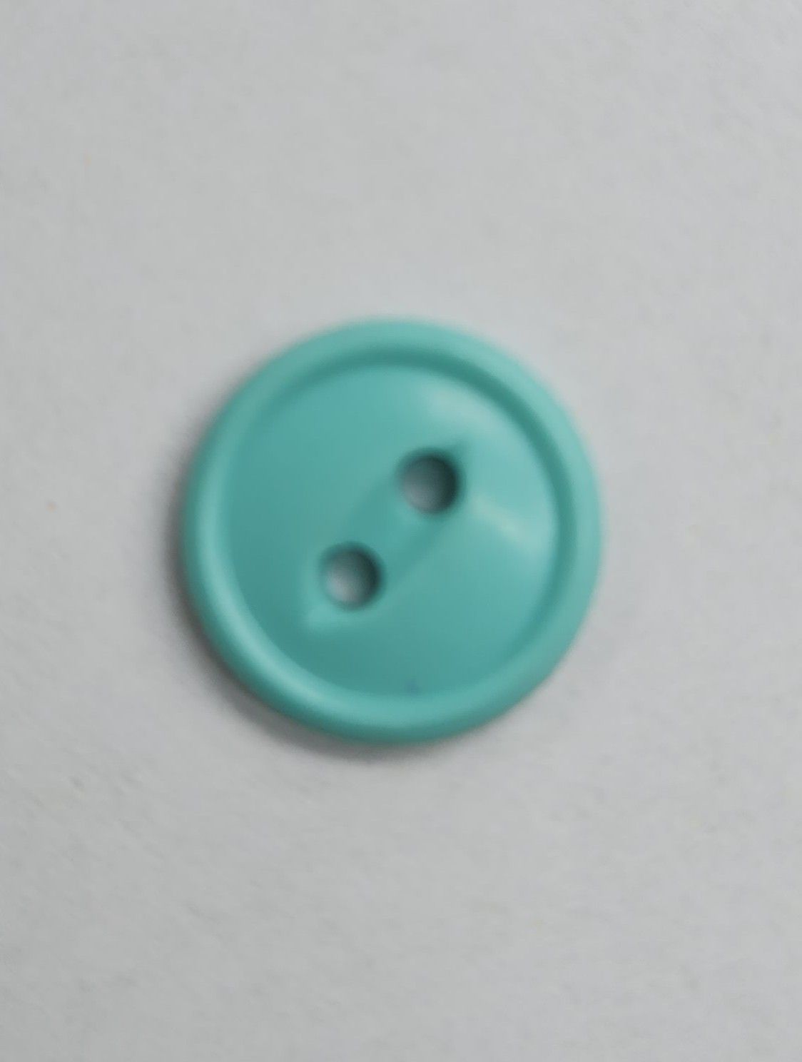 Blue Button 15mm Width