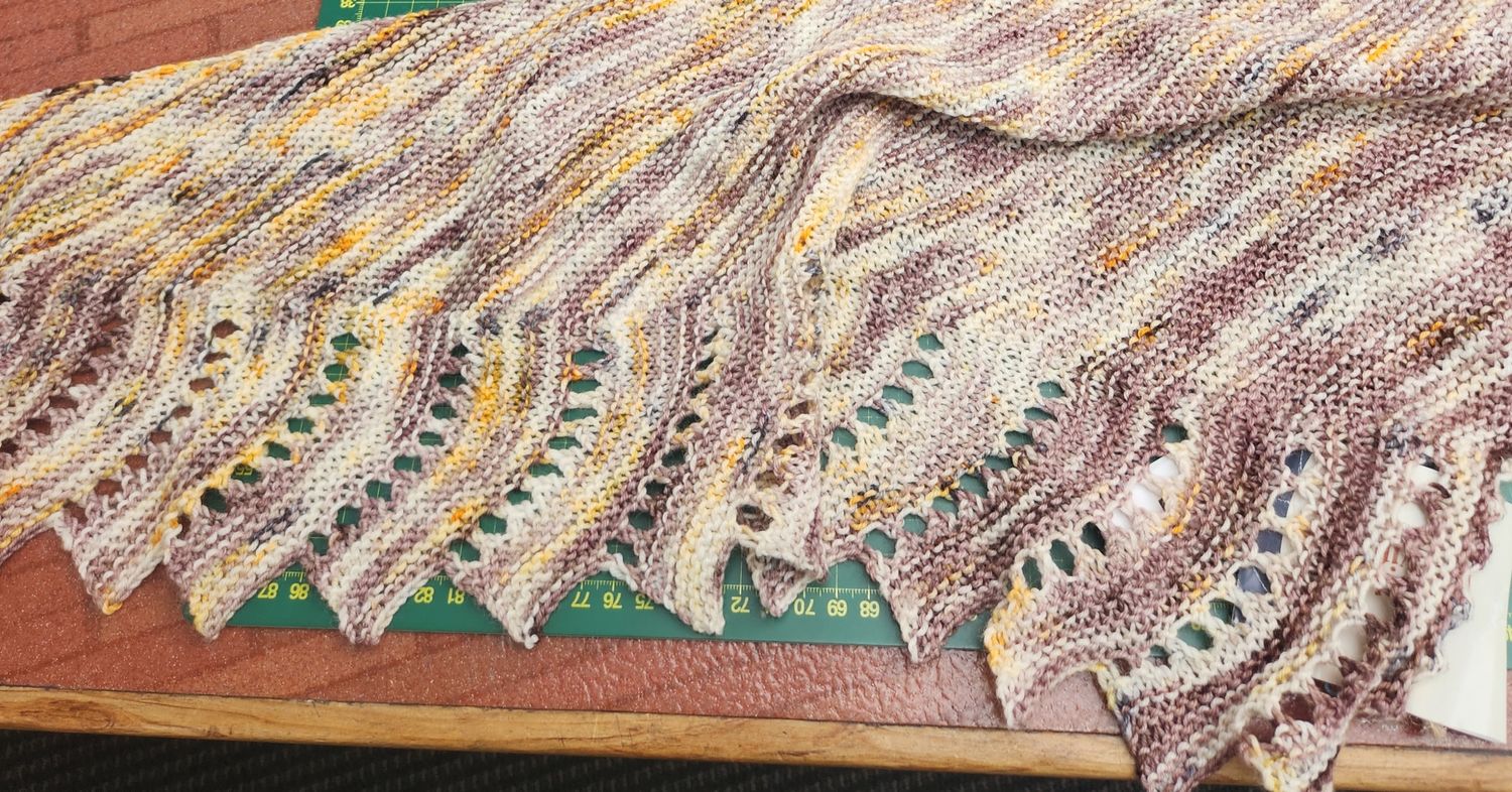 Shawl / Scarf - Soul Mate Colour 80% Merino 20% Nylon