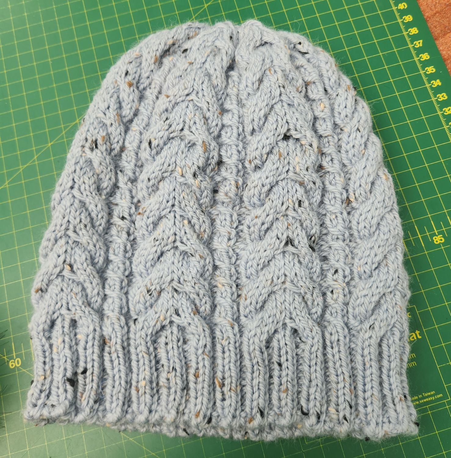 Adults Blue Hat - Blue Fleck