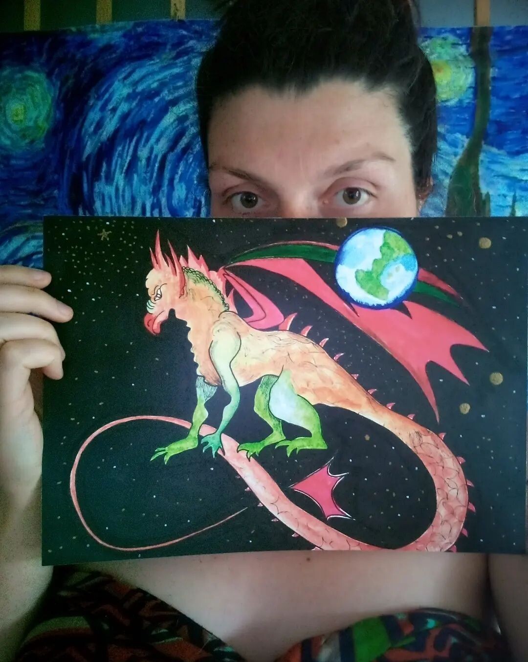 Dragon de l&#39;Univers - format A4