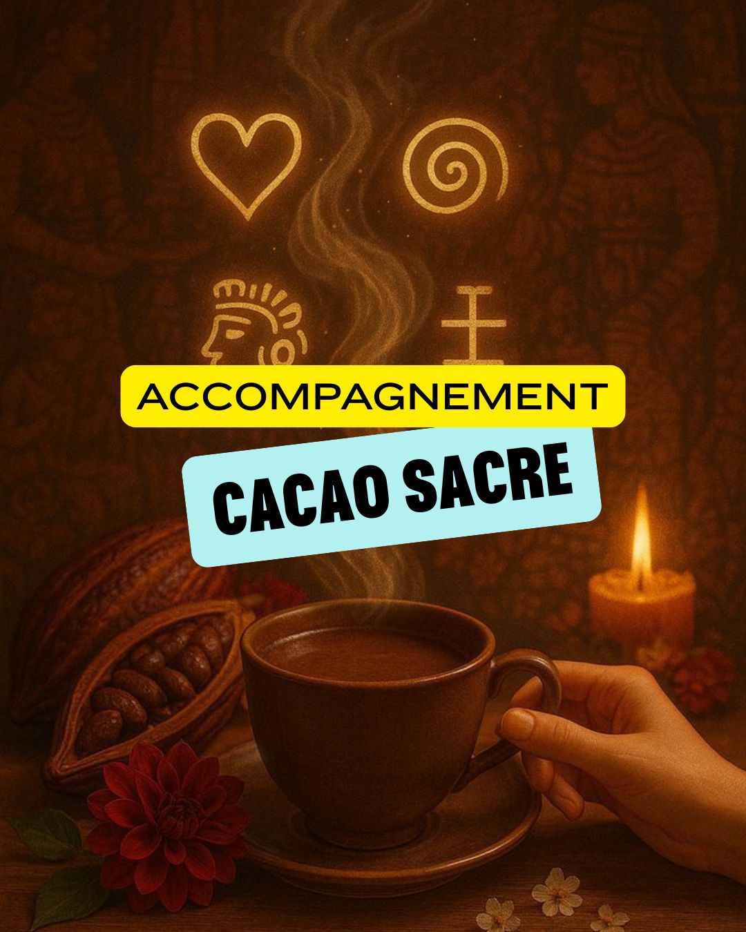 Soin individuel et cérémonie du CACAO
